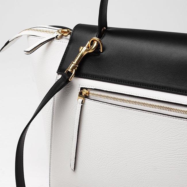 セリーヌ CELINE/ ハンドバッグ(2WAY仕様)/Belt Bag LEATHER /White ホワイト系 17610 3xvh 01bc レディース