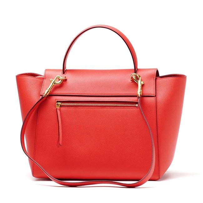 セリーヌ CELINE/ ハンドバッグ(2WAY仕様)/Belt Bag LEATHER /Vermillon レッド系 17610 3zva 27vl レディース