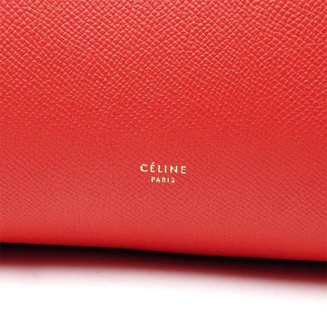 セリーヌ CELINE/ ハンドバッグ(2WAY仕様)/Belt Bag LEATHER /Vermillon レッド系 17610 3zva 27vl レディース