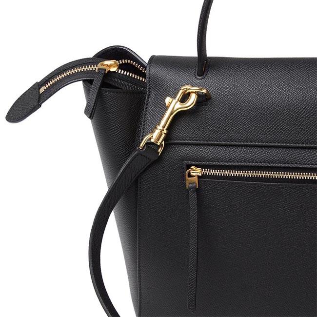 セリーヌ/CELINE/ ハンドバッグ(2WAY仕様)/Belt Bag LEATHER /Black ブラック系 17610 3zva 38no レディース