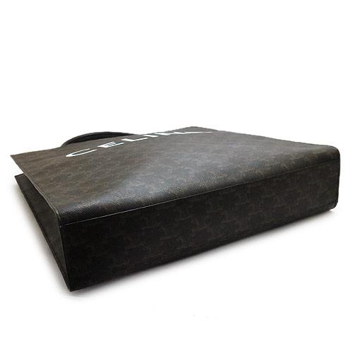 セリーヌ トートバッグ メンズ 19097 2BRJ 38NO カバ バーティカル キャンバス トリオンフキャンバス ブラック 黒 CELINE VERTICAL BLACK