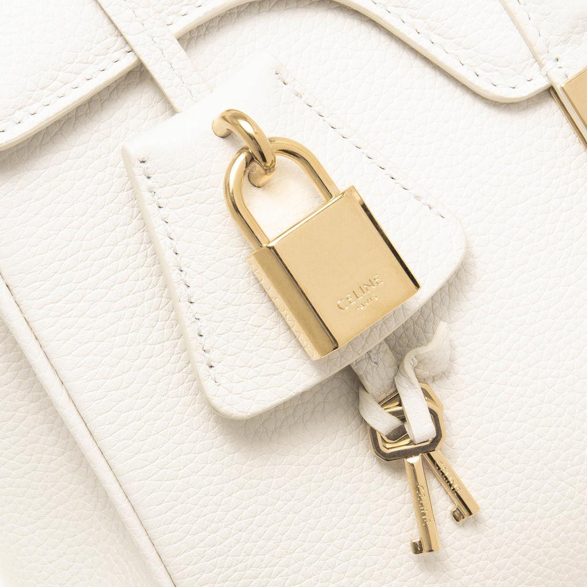 セリーヌ CELINE ハンドバッグ 16 セーズ/16 スモール/SMALL ホワイト 18800 3BF8 01BC レディース