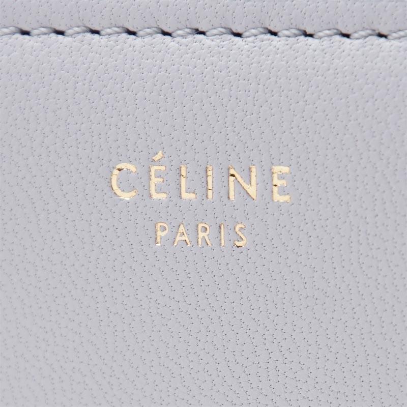 セリーヌ CELINE ショルダーバッグ グレー レディース ギフト プレゼント レザー 本革 グレー 16511 3eta 08gc Trio トリオ