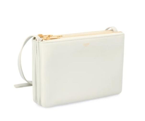 セリーヌ CELINE Trio レザーショルダーバッグ 17145 3eta 28wh