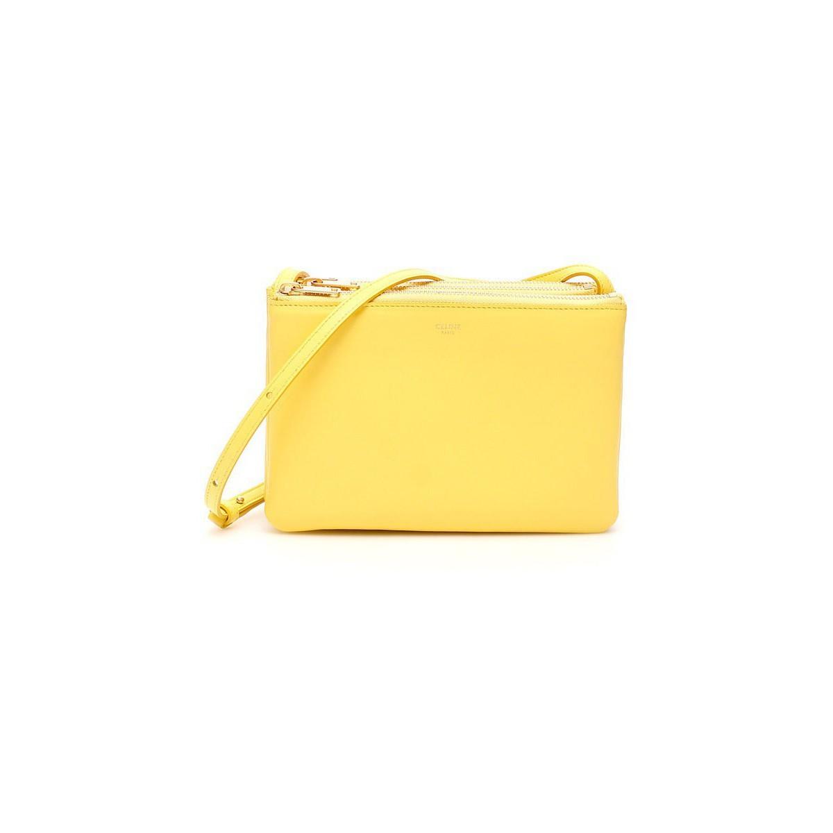 CELINE/セリーヌ ショルダーバッグ CITRON Celine trio bag レディース 201414absx1311ct