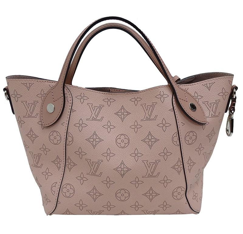 LOUIS VUITTON ルイヴィトン M54353 2WAY ハンドバッグ ヒナPM マヒナ ショルダーバッグ マヒナレザー マグノリア ピンク レディース