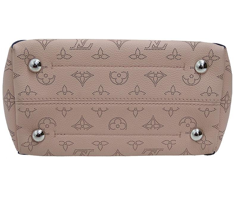 LOUIS VUITTON ルイヴィトン M54353 2WAY ハンドバッグ ヒナPM マヒナ ショルダーバッグ マヒナレザー マグノリア ピンク レディース