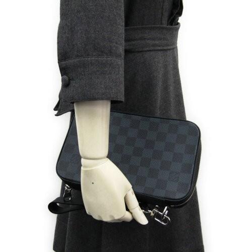 ルイ・ヴィトン(Louis Vuitton) ダミエ・コバルト ダンディ・ウォレット N64020 メンズ ダミエキャンバス 長財布（二つ折り） ダミエ・コバルト