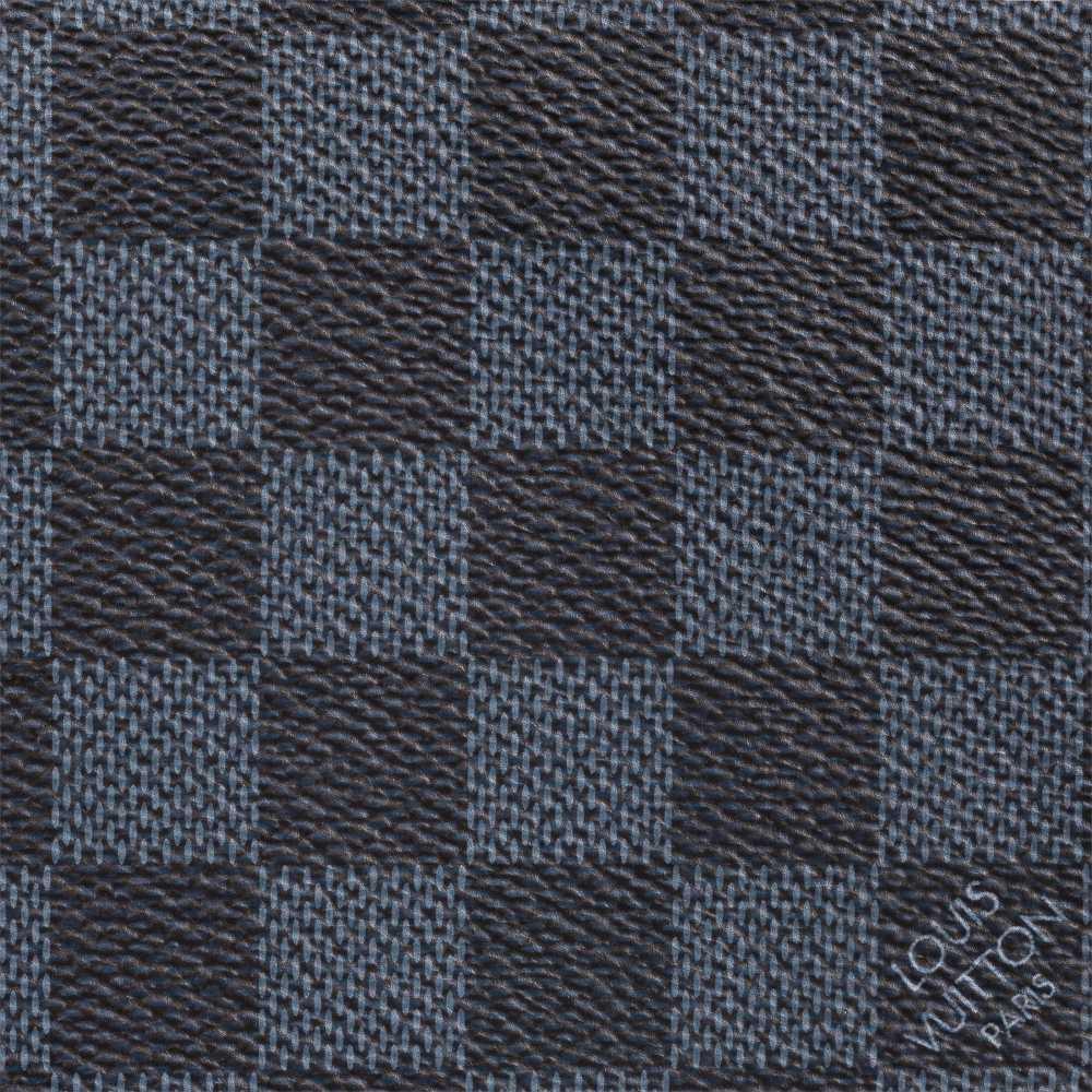 ルイヴィトン LOUIS VUITTON トゥルース・トワレ GM ポーチ ダミエ・コバルト キャンバス/レザー ブラック/ブルー/オレンジ N60245