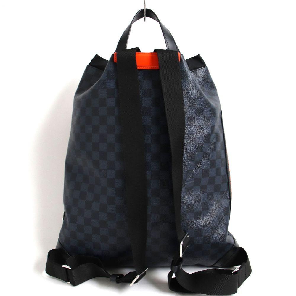 LOUIS VUITTON　ルイヴィトン　N40170　ダミエ・コバルトキャンバス　ジム・バックパック/リュックサック　ネイビー