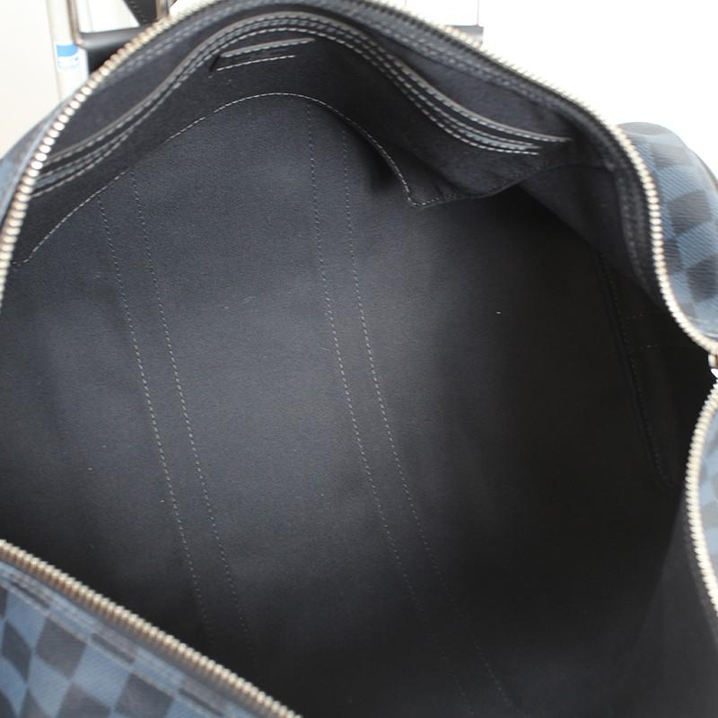 ルイ・ヴィトン LOUIS VUITTON キーポル・バンドリエール45 N41349 ダミエ・コバルト ボストンバッグ メンズ