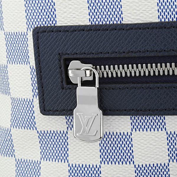 ルイヴィトン リュックサック Louis Vuitton N40018 バッグ ダミエ アズール DAMIER AZUR マッチポイント・バックパック メンズ AZURE オフホワイト/ネイビー
