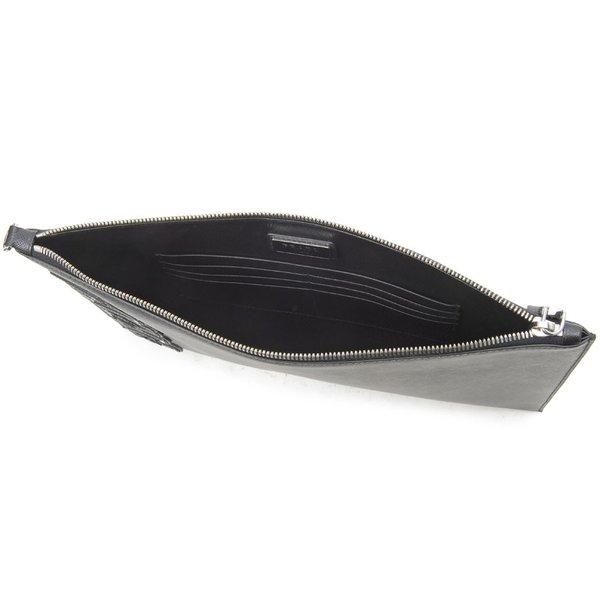 プラダ PRADA クラッチバッグ 2NG001 2EDJ F0002 SAFFIANO ブラック セカンドバッグ メンズ