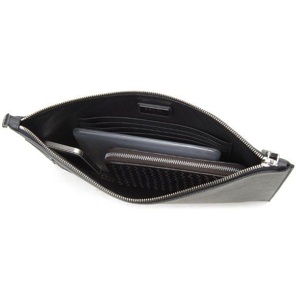 プラダ PRADA クラッチバッグ 2NG001 2EDJ F0002 SAFFIANO ブラック セカンドバッグ メンズ