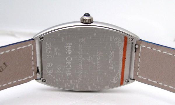 フランク・ミュラー トノウカーベックス ブルー・オーキッド  5850 B SC
