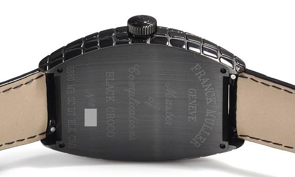 フランク・ミュラー トノウカーベックス マスターバンカー ブラッククロコ 8880MBSCDT BLK CRO