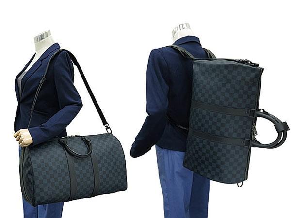 ルイヴィトン ボストンバッグ ダミエ コバルト キーポル・アド 旅行用バッグ  LOUIS VUITTON  リュック バッグ メンズ N23361​
