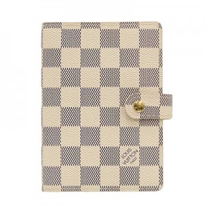 ルイヴィトン アクセサリー LOUIS VUITTON アジェンダPM ダミエ・アズール 手帳カバー ホワイト 白 R20706 メンズ レディース