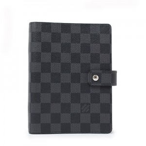 ルイヴィトン LOUIS VUITTON メンズ レディース 手帳カバー アジェンダカバー 手帳ケース ノート ダミエ・グラフィット アジェンダMM R20242
