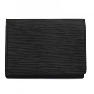 LOUIS VUITTON ルイ ヴィトン アンヴェロップカルトドゥヴィジット エピ、ノワール M60652