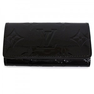 ルイヴィトン LOUIS VUITTON 4連キーケース ミュルティクレ4 ヴェルニ アマラントM93517