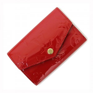 LOUIS VUITTON ルイヴィトン ミュルティクレ6 6連キーケース キーケース スリーズ(レッド) ヴェルニ M90900