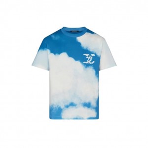 ルイヴィトン Louis Vuitton クラウド プリントTシャツ 1A89U5