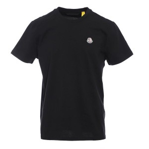 モンクレール MONCLER クルーネックTシャツ MAGLIA T-SHIRT ブラック メンズ 8c70910-v8141-999