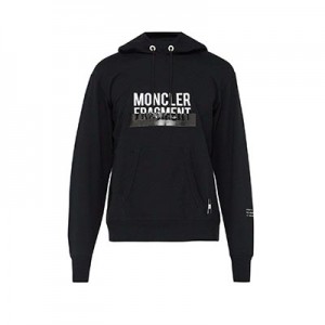 モンクレール MONCLER FRAGMENT ロゴフーディ black  8000250A2356999