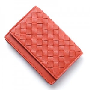 ボッテガヴェネタ BOTTEGA VENETA カードケース NAPPA チャイナレッド レッド系 133945 v001u 6417 メンズ＆レディース