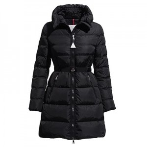 モンクレール MONCLER ダウンコート ブラック レディース アウター ロング accenteur 4934105 54155 999 ACCENTEUR