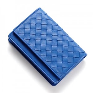 ボッテガヴェネタ BOTTEGA VENETA カードケース 名刺入れ NAPPA ブルエット ブルー系 133945 v001u 4315 メンズ＆レディース