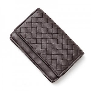ボッテガヴェネタ BOTTEGA VENETA カードケース NAPPA エスプレッソ ブラウン系 133945 v001u 2006 メンズ＆レディース