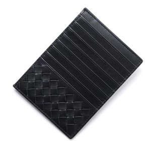 ボッテガヴェネタ BOTTEGA VENETA カードケース LEGGERO ネロ ブラック系 162156 vq131 1000s メンズ＆レディース