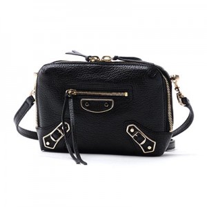 バレンシアガ BALENCIAGA ショルダーバッグ 2WAY ブラック レディース ギフト プレゼント レザー 本革 ブラック 黒 REPORTER XS CHEVRE 488798-aq40g-1000​