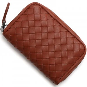 ボッテガヴェネタ BOTTEGA VENETA コインケース【小銭入れ】 イントレチャート バーントレッド 114075 V001N 6329 レディース