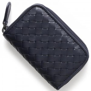 ボッテガヴェネタ BOTTEGA VENETA コインケース【小銭入れ】 イントレチャート 【INTRECCIATO】 ライトトルマリンブルー 114075 V...