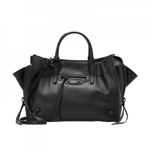 バレンシアガ BALENCIAGA バッグ レディース 2WAYハンドバッグ PAPER ZA A6 [ペーパー] ブラック 黒  NOIR BLACK  517100 DLQ07 1000​​