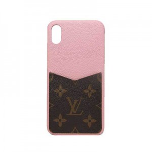 LOUIS VUITTON モバイルアクセサリー M68895 モノグラム IPHONE・バンパー X/XR/XS/XS MAX iphoneケース ブラウン系×ピンク系