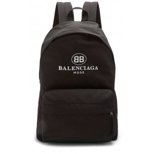 バレンシアガ BALENCIAGA★BBロゴ バックパック ネイビー 5032219D0B54161