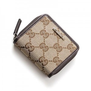 グッチ GUCCI コインケース GG CANVAS ベージュ×エボニー ブラウン系 115255 fafxg 9643 レディース