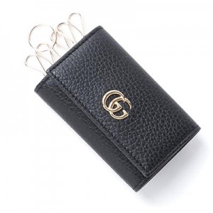 グッチ GUCCI キーケース PETITE MARMONT LEATHER ブラック ブラック系 456118 ca00g 1000 レディース