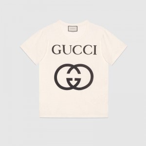GUCCI グッチ インターロッキングG オーバーサイズ Tシャツ 493117 X3Q35 7561