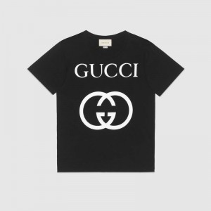 GUCCI グッチ インターロッキングG オーバーサイズ Tシャツ 493117 X3Q35 1289