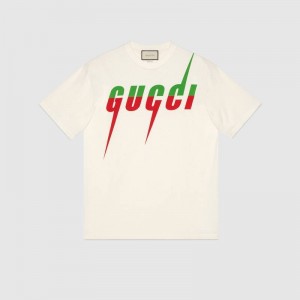 グッチ GUCCI ブレード プリント コットンTシャツ 565806 XJAZY 9037