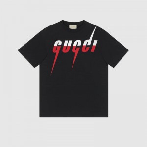 グッチ GUCCI ブレード プリント コットンTシャツ 565806 XJAZY 1141