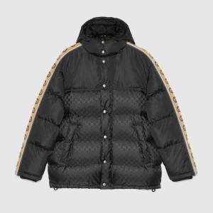 グッチ GUCCI GGジャカード ナイロン ダウンコート 598725 Z8AFZ 1043