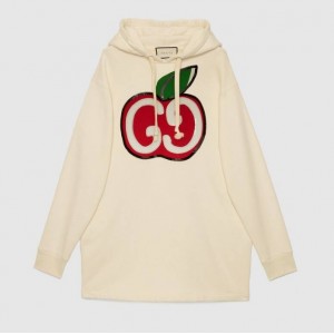 グッチ GGアップル プリント フーデッド ワンピース 610127 XJCCK 9230