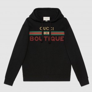 GUCCI BOUTIQUE プリント メンズ スウェットシャツ フーディー 623244 XJCKX 1082