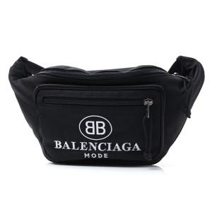 バレンシアガ BALENCIAGA ボディバッグ ベルトバッグ ウエストポーチ ブラック メンズ バッグ モード トレンド EXPLORER BELT BAG エクスプローラー 482389 9d0z5 1060 